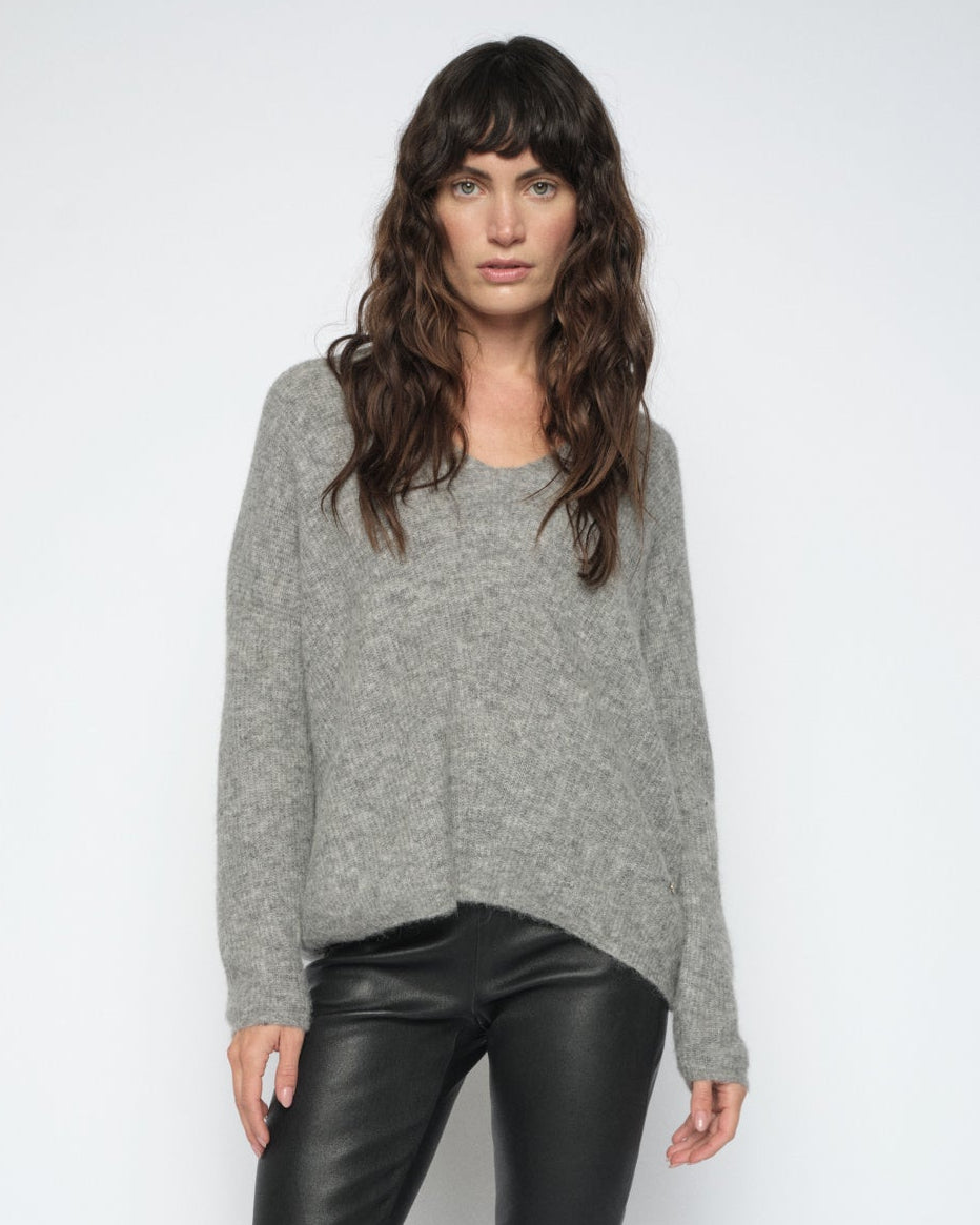 Modelshot / Grey Melange / Detail